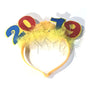 2019 Happy New Year Party LED Headband Light Up Glowing Hair Band Flashing Shade
