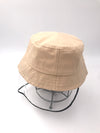 Protective Anti Spit Dust Fishing Bucket Saliva Kid Children UV Shield Hat Cap
