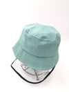 Protective Anti Spit Dust Fishing Bucket Saliva Kid Children UV Shield Hat Cap