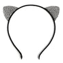 Sexy Cat Kitten Ear Headband Cubic Crystal Tiger Halloween hair band Costume