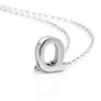 Girl Silver DIY Capital Letter Name Alphabet Initial Link Chain Pendant Necklace