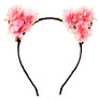 Women Girl Flower Blossom Hair Band Handmade Cat Ear Headband Halloween Party