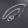 Love MUM Pendant Mom Necklace 18K Gold Silver Plated Crystal Heart Mother Gift