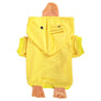 Yellow Duck Costume Dog Puppy Fleece Pet Cat Clothes Hoodie Bulldog Chihuahua