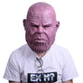 Thanos Mask Gauntlet LED Gloves Marvel Costume Latex War Horror Scary Halloween
