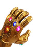 Thanos Mask Gauntlet LED Gloves Marvel Costume Latex War Horror Scary Halloween