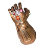 Thanos Mask Gauntlet LED Gloves Marvel Costume Latex War Horror Scary Halloween