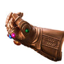 Thanos Mask Gauntlet LED Gloves Marvel Costume Latex War Horror Scary Halloween