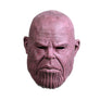 Thanos Mask Gauntlet LED Gloves Marvel Costume Latex War Horror Scary Halloween