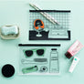 Travel Transparent Cosmetic Bag Makeup Case Zipper Storage Toiletry Waterproof