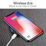 10W Qi Fast Wireless Charger Pad Charging Dock for iPhone 8/X Samsung S8/S8+/S7