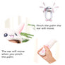 Tik Tok Cartoon Plush Rabbit Bunny Pinching Bunny Moving Ear Hat Animal Arm Cap