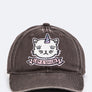 Toddler Size Unicat Embroidery Cotton Cap