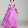 Kid Girl Sofia The First Princess Long Dress up Costume Cosplay Gown Halloween
