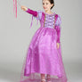 Kid Girl Sofia The First Princess Long Dress up Costume Cosplay Gown Halloween