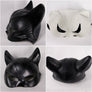 Cat Women Face Latex Mask Cosplay Batman Catwomen Costume Props Halloween Party