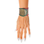 Mixed Metal Hinge Wrap Cuff