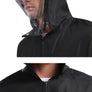 Detachable Face Shield Cover Protective Jacket Hat Hoodie Washable Anti Spit U.S