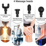 6 Gears Muscle Deep Tissue Massager Wireless Fascia Gun Gym Recharge 4000r/min