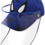 Protective Baseball Kid Child Kitty Spiderman Cap Hat Detachable Shield Spit