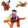 Riding Horse Run Cowboy Pet Dog Cat Costume Puppy Halloween Puppy Dress Cosplay