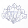 Rhinestone Hair Comb