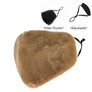 Light Brown Faux Fur Mask