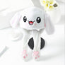 Tik Tok Cartoon Plush Rabbit Bunny Pinching Bunny Moving Ear Hat Animal Arm Cap