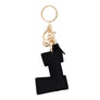 L Black Keychain Bag Charm