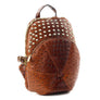 Brown Baseball Hat Shaped Backpack