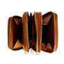Camel Triple Pocket Crossbody