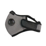 Gray Mesh Sports Mask