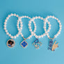 White Pearl Blue Sorority Set