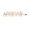 Gold AFRICAN Sparkle Hair Pin