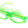 2019 New Year Party LED Flashing Shade Sunglasses Light Up Glasses Glowing Eyes