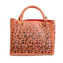 Coral Laser Cut Tote Bag Set