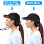 Detachable Protective Cap Shield Anti Spitting Saliva Cover Face Baseball Hat US