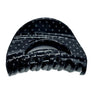 Black Polka Dot Medium Claw Clip
