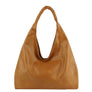 Brown Braided Hobo Bag