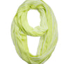 Stripe Patterned Silk Scarf