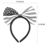 Women American USA Flag Headband Hairband Bow Hair Head Ribbon Hoop 4th of July