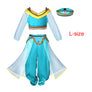 Aladdin Animation Arabian Princess Jasmine Costume Cosplay Halloween Adult Crown