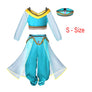 Aladdin Animation Arabian Princess Jasmine Costume Cosplay Halloween Adult Crown
