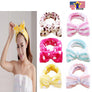 Spa Bath Shower Make Up Wash Face Cosmetic Adult Terry Headband Hair Head Band