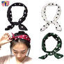 Satin Neck Scarf Dots Floral Striped Small Square Neckerchief Head bands Warp US