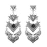 Metal Drop Earrings