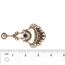Metal Drop Earrings