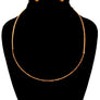 Stoned Simple Necklace Set
