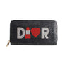 Black Stone D Designer Wallet