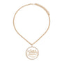 Gold Birthday Queen Necklace